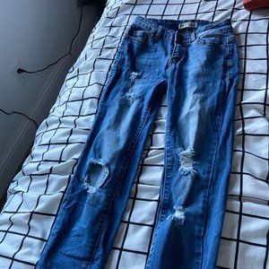 ripped jeans